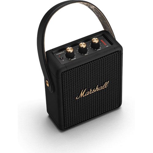 Marshall Stockwell II Rock Retro Portable Bluetooth 5.0 Speaker Home Outdoor Travel Speaker IPX4 Waterproof Subwoofer  Amaijoin