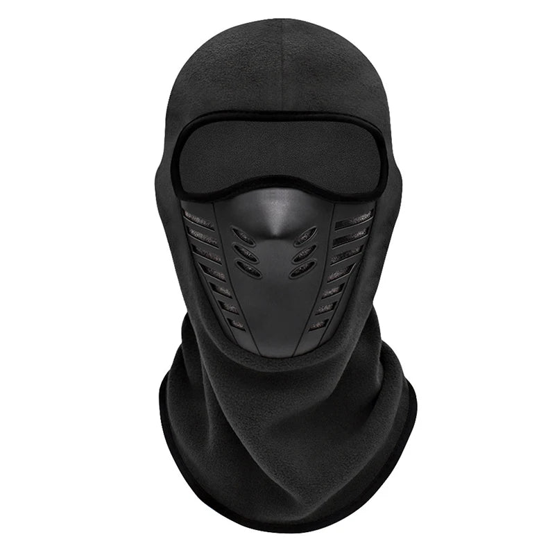 Motorcycle Mask Fleece Thermal Face Mask Keep Warm Moto Riding Balaclava Motorbike Biker Winter Windproof Ski Mask Men Women  Amaijoin