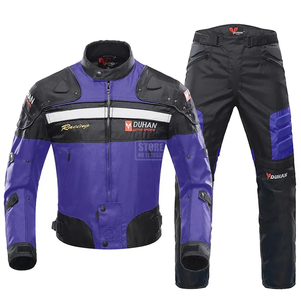 DUHAN Men Motorcycle Jackets Riding Motocross Enduro Racing Jacket Moto Jacket Windproof Coldproof Motorbike CE Protection Gear  Amaijoin