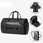 Load image into Gallery viewer, OZUKO Multifunction Men Suit Storage Travel Bag Large Capacity Luggage Handbag Male Waterproof Travel Duffel Bag Shoes Pocket  Amaijoin
