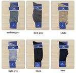 Load image into Gallery viewer, 6 Pairs Large Business Silk Socks Long Polyamide Breathable Calf High Sheer Socks Male Brand Business Work Socks High Quality  Amaijoin
