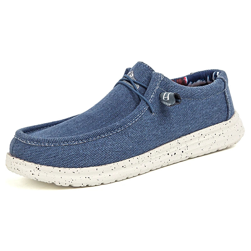 Large Size Outdoor Men's Casual Denim Canvas Shoes Vulcanize Shoes Fashion Luxury Style Designer Breathable Men Sneakers Loafers  Amaijoin