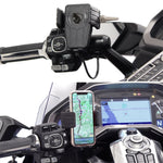 Load image into Gallery viewer, GPS Phone Holder Navigation Bracket Wireless Fast Charging For HONDA Gold Wing GL 1800 F6B GL1800 DCT 2018-2021 2020 Motorcycle  Amaijoin
