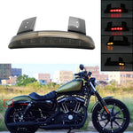 Load image into Gallery viewer, Motorcycle Chopped Fender Edge Tail Light Amber Turn Signal LED Red Stop Brake Rear TailLight for Harley Sportster XL 883 1200  Amaijoin
