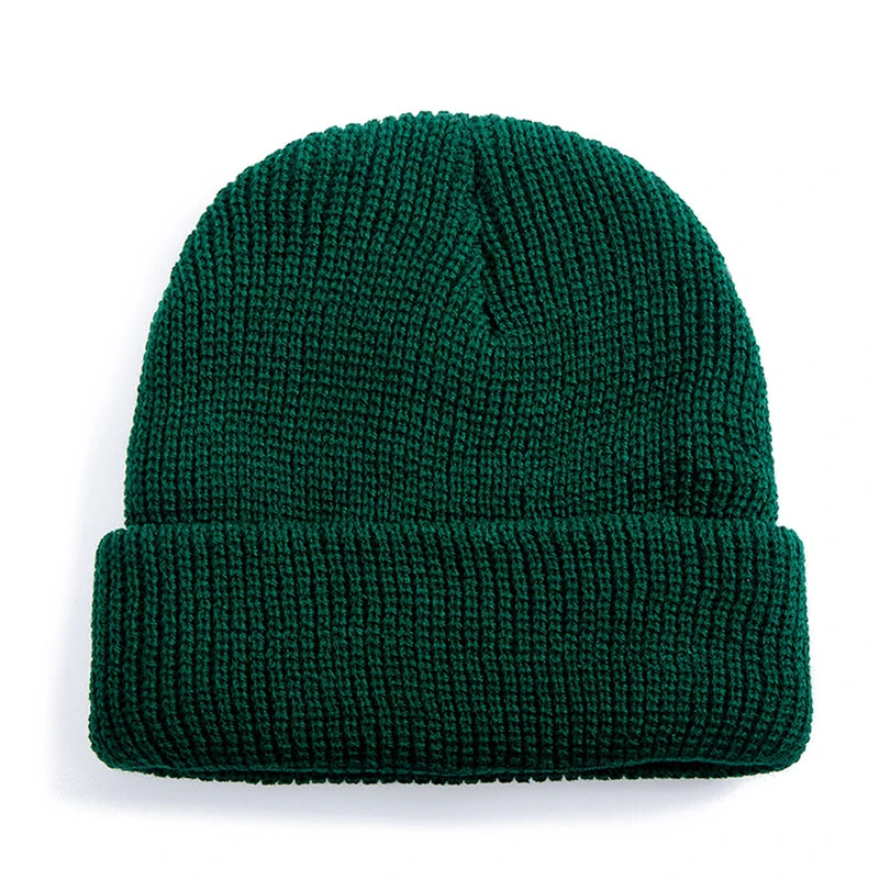 Hot Sale Daily Fisherman Beanie Hat Unisex Sailor Style Autumn Beanie Ribbed Knitted Hats For Men Women Short Melon Winter Hat  Amaijoin