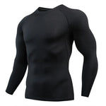 Load image into Gallery viewer, Men&#39;s T-shirt Men Running Sport T Shirt Men Compression Fitness Tops Tee Quick DryTight Training Gym Sport Running Shirts Jersey  Amaijoin
