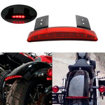 Load image into Gallery viewer, Motorcycle Chopped Fender Edge Tail Light Amber Turn Signal LED Red Stop Brake Rear TailLight for Harley Sportster XL 883 1200  Amaijoin
