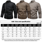 Load image into Gallery viewer, HEROBIKER Motorcycle Jacket Men&#39;s Leather Jackets Autumn Casual Motorcycle PU Jacket Biker Leather Coats Brand Clothing EU Size  Amaijoin
