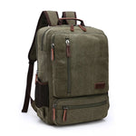 Load image into Gallery viewer, Vintage Canvas Backpack Men Large Capacity Travel Shoulder Bag High Quality Fashion Students Bag Male notebook Laptop Backpack  Amaijoin
