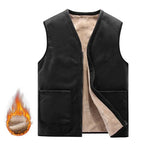 Load image into Gallery viewer, DIMUSI Winter Men&#39;s Vests Casual Man Fleece Warm Sleeveless Jackets Fashion Outwear Thermal Soft Fishing Waistcoats Clothing 8XL  Amaijoin
