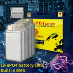 Load image into Gallery viewer, 12V 4L-BS 2Ah CCA 160A Lithium Phosphate Motorcycle Motor Starter Battery 12V LiFePO4 Scooter Engine Battery LFP  Amaijoin
