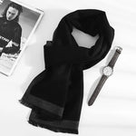 Load image into Gallery viewer, 2023 Fashion 180*35cm Scarves Man Autumn Winter Thick Warm Cashmere Business Long Wraps Boy Classic Shawl Free Shipping muffler  Amaijoin
