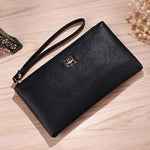 Load image into Gallery viewer, Women Long Casual Wallet Litchi Grain PU Leather Lady Zipper Phone Pocket Credit Card Holder Female Purse Coin Money Bag Clutch  Amaijoin
