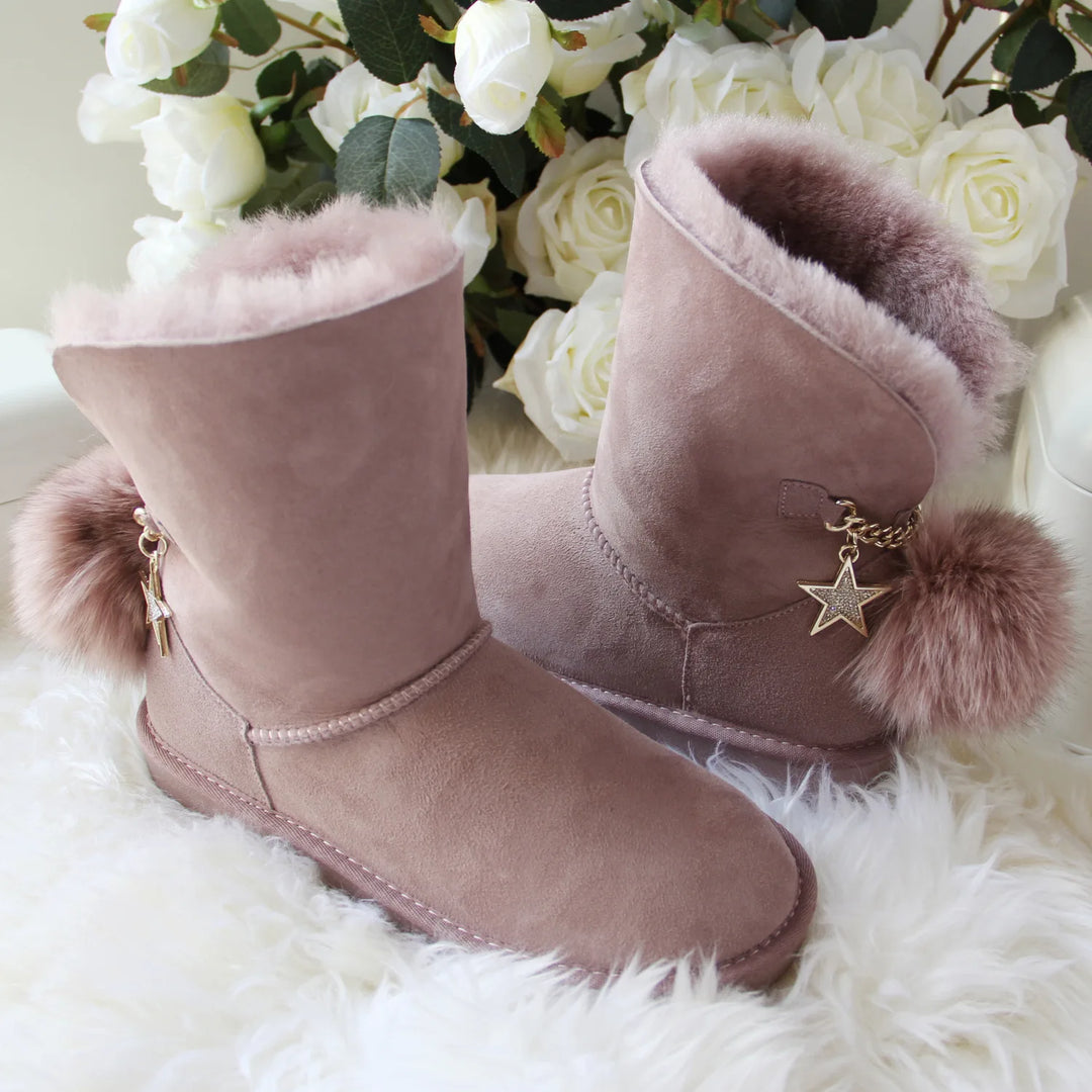 New Arrival Australia Classic Women Boots Women's Genuine Sheepskin Leather Snow Boots Women Shoes  Amaijoin