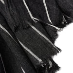 Load image into Gallery viewer, Winter designer scarf men striped cotton scarf female &amp; male brand shawl wrap knit cashmere bufandas Striped scarf with tassels  Amaijoin
