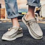 Load image into Gallery viewer, Large Size Outdoor Men&#39;s Casual Denim Canvas Shoes Vulcanize Shoes Fashion Luxury Style Designer Breathable Men Sneakers Loafers  Amaijoin
