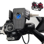 Load image into Gallery viewer, GPS Phone Holder Navigation Bracket Wireless Fast Charging For HONDA Gold Wing GL 1800 F6B GL1800 DCT 2018-2021 2020 Motorcycle  Amaijoin
