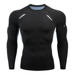 Load image into Gallery viewer, Men&#39;s T-shirt Men Running Sport T Shirt Men Compression Fitness Tops Tee Quick DryTight Training Gym Sport Running Shirts Jersey  Amaijoin
