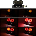 Load image into Gallery viewer, Motorcycle LED Taillight 12V Custom Motorbike Rear Stop Brake Lamp License Plate Light Turn Signal Indicators Universal For BMW  Amaijoin
