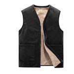 Load image into Gallery viewer, DIMUSI Winter Men&#39;s Vests Casual Man Fleece Warm Sleeveless Jackets Fashion Outwear Thermal Soft Fishing Waistcoats Clothing 8XL  Amaijoin
