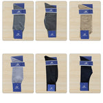 Load image into Gallery viewer, 6 Pairs Large Business Silk Socks Long Polyamide Breathable Calf High Sheer Socks Male Brand Business Work Socks High Quality  Amaijoin
