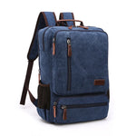 Load image into Gallery viewer, Vintage Canvas Backpack Men Large Capacity Travel Shoulder Bag High Quality Fashion Students Bag Male notebook Laptop Backpack  Amaijoin
