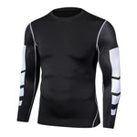 Load image into Gallery viewer, Men&#39;s T-shirt Men Running Sport T Shirt Men Compression Fitness Tops Tee Quick DryTight Training Gym Sport Running Shirts Jersey  Amaijoin
