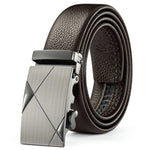 Load image into Gallery viewer, Men Belt Metal Luxury Brand Automatic Buckle Leather High Quality Belts for Men Business Work Casual Strap ZDP001A  Amaijoin
