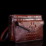 Load image into Gallery viewer, 2024 New Product Trendy Fashion Clutch Real Cowhide Wallet High-Quality Crocodile Pattern Famous brand multi-function wallet  Amaijoin
