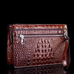 Load image into Gallery viewer, 2024 New Product Trendy Fashion Clutch Real Cowhide Wallet High-Quality Crocodile Pattern Famous brand multi-function wallet  Amaijoin
