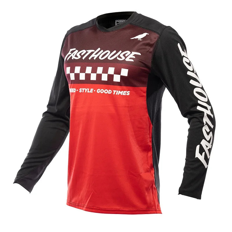 2023 Bmx  FASTHOUSE Downhill MTB Jersey Enduro Moto Jersey Off Road Long Motorcycle Motocross MX Cycling Jersey  Amaijoin