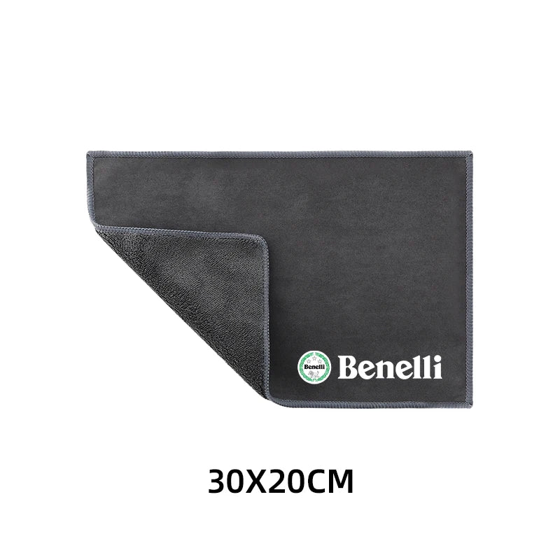 Suede Clean Leather Cloth Motorcycle Washing Care Cleaning Towel for Benelli TRK 251 502/X Trk502X TNT 300 502C 302S 752S  Amaijoin