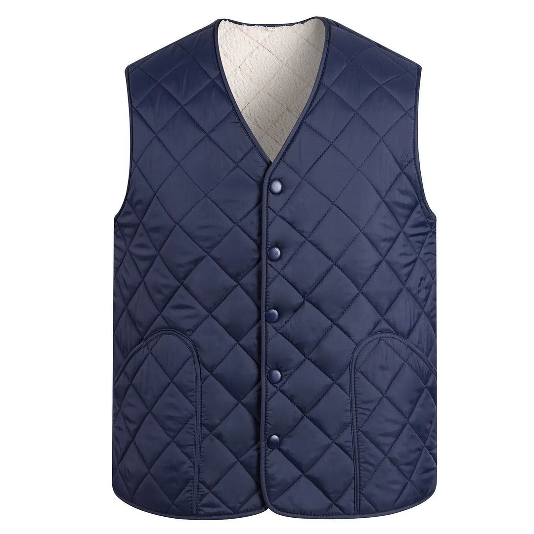 Vests Jacket Men Autumn Winter Fleece Sleeveless Jackets Men Clothing Waist Coat Fashion Solid Waistcoat Clothing Plus Size 6XL  Amaijoin