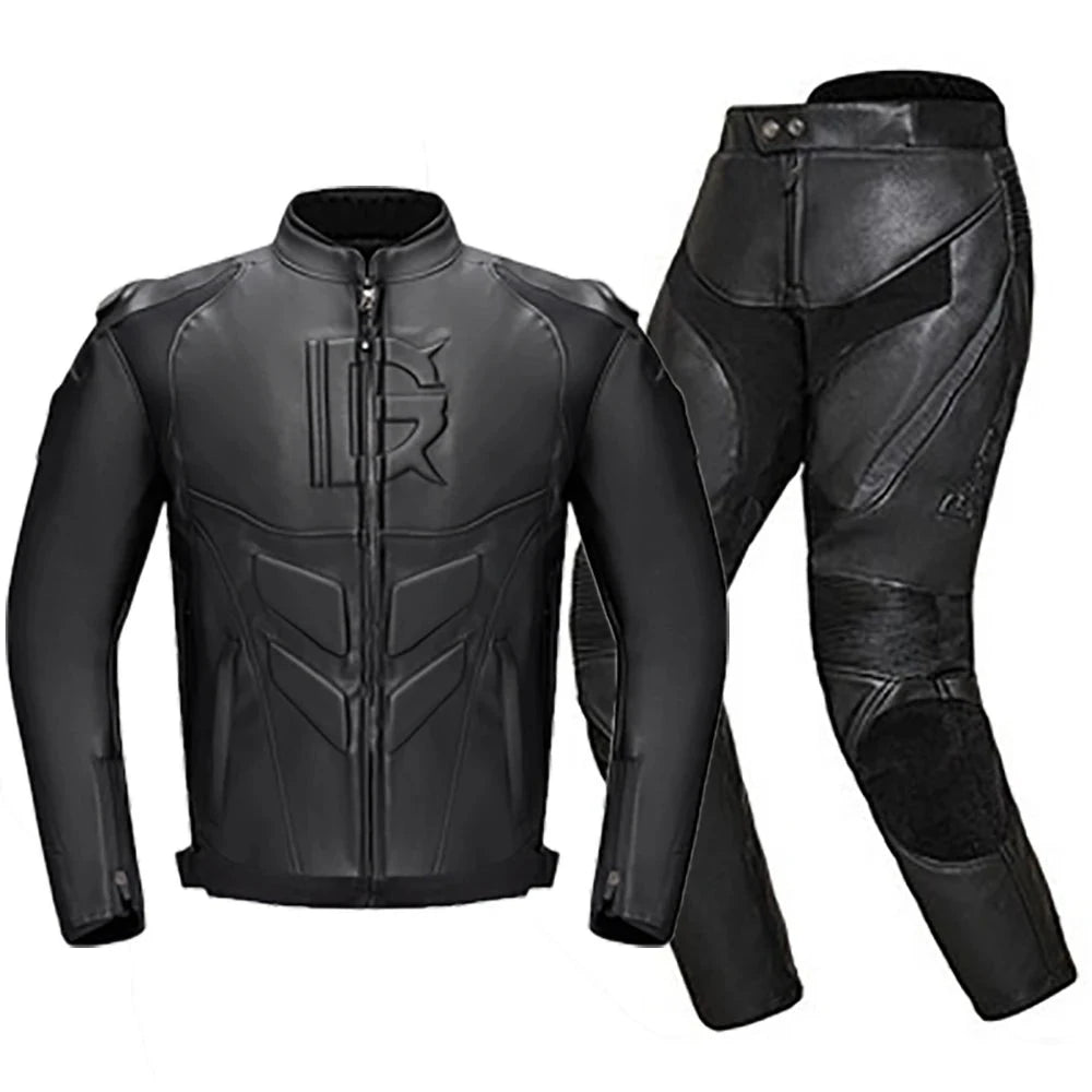 Winter Motorcycle Jacket Leather Men Waterproof Moto Suit Motorbike Riding Jacket Motocross Jacket Windproof Equipment  Amaijoin