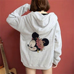 Load image into Gallery viewer, Couple Outfit Disney Hoodies Minnie Mouse Women&#39;s Casual Sweatshirt Couple Hoodie Men&#39;s Women Clothing Mickey Y2k Print Top  Amaijoin
