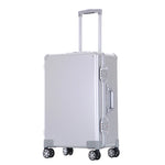 Load image into Gallery viewer, Smooth 100% Aluminum Suitcase Spinner Carry-on Cabin Trolley Case 100 Aluminium Luggage  Amaijoin
