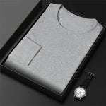 Load image into Gallery viewer, 2024 Men&#39;s New Cotton Round Neck Long Sleeved T-shirt Summer Comfortable Top  Amaijoin
