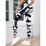 Load image into Gallery viewer, Women&#39;s Printed Yoga Leggings, High Waisted Fashionable Running Tie Dye Leggings  Fitness Running Exercise Leggings  Amaijoin
