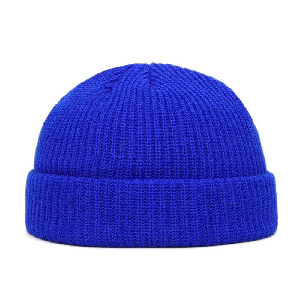 Winter Warm Beanies Casual Short Thread Hip Hop Hat Adult Men  Female Wool Knitted Skull Cap Elastic  Unisex  Amaijoin