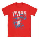 Load image into Gallery viewer, Men Disney Venom Marvel T Shirts Pure Cotton Tops Novelty Short Sleeve Round Collar Tees Party T-Shirt  Amaijoin
