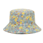 Load image into Gallery viewer, Spring and Summer Small Floral Print Bucket Hat Trend Flower Double-Sided Male Wild Basin  Sun  Woman Cap  Amaijoin
