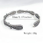 Load image into Gallery viewer, Vintage Feather Angel Wings Fashion Personalized Adjustable Bracelet  Amaijoin
