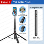 Load image into Gallery viewer, Selfie Stick with Wireless Bluetooth Remote, Portable 72 Inch Aluminum Alloy Selfie Stick Phone Tripod for iOS Android Cellphone  Amaijoin
