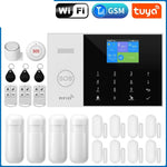 Load image into Gallery viewer, PGST Residential Tuya Smart Gsm Wifi Alarm System for Home Wireless Security Alarm House Smart Life App Control work with ALexa  Amaijoin
