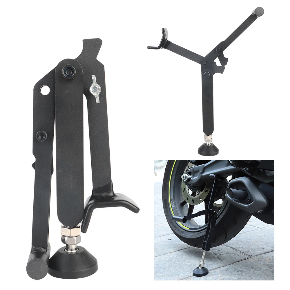 Portable Lifting Frame Stable Swingarm Lift for Dirt Bike Motorcycle Wheel Support Side Stand Paddock Energy Saving  Amaijoin