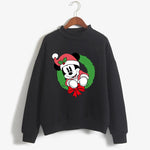 Load image into Gallery viewer, Sweatshirts Turtleneck Minnie Kawaii Cartoon  Anime Sweatshirt Disney Mickey Mouse Hoodie Clothes Girl Boy Top Hoodies  Amaijoin
