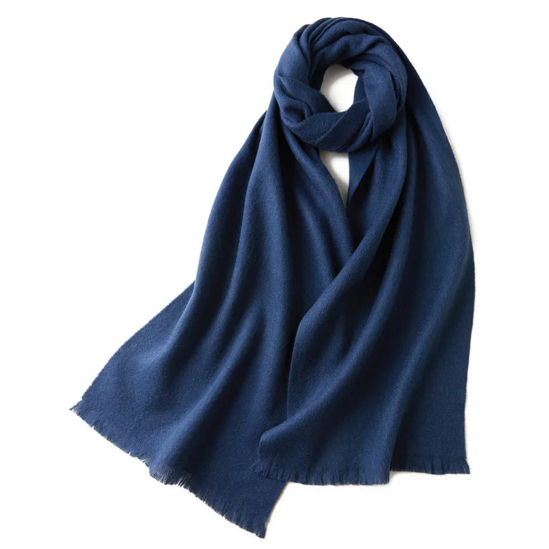 JulyPalette 100% Pure Cashmere Warm Scarf Women Winter Autumn Short Tassle Wool Wrap Pashmina Shawl Cashmere Scarves for Ladies  Amaijoin