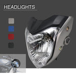 Load image into Gallery viewer, Alconstar Head lamp Light Motorcycle front Headlight Head light With Bulb Bracket Assembly For Yamaha FZ16 FZ-16 YS150 FZER150  Amaijoin
