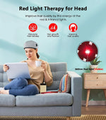 Load image into Gallery viewer, Red Light Therapy Cap For Hair Growth Red &amp; Infrared Light Hair Growth Cap For Hair Loss Promote Hair Fast Regrow Care Cap  Amaijoin
