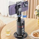 Load image into Gallery viewer, FANGTUOSI Stabilizer Smart Facial Tracking with Removable Fill Light Phone Stand Wireless Selfie Stick Tripod for Live Streaming  Amaijoin
